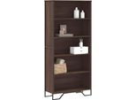 Maison Exclusive - Libreria Rovere Marrone 80X31X169 Cm In Truciolato