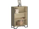 Libreria In Stile Elegante Rovere Sonoma 80X31X106 Cm Materiale Legno - Librerie Hommie5738147 1Parte