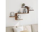 Maison Exclusive - Mensola Da Parete Effetto Legno Antico 104X15X49 Cm Materiale Ligneo