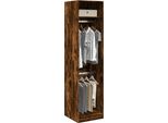 Best MöBel Armadio Rovere Fumé 50X50X200 Cm Materiale Legno - Armadi Cloris New7424124 2Parcel