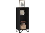 Pratica Libreria Nera 50X31X106 Cm In Legno Composito - Librerie ,Mobili Di Design 3812792 1Pacco