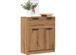 Maison Exclusive - Credenza In Rovere Artigianale 60X30X70 Cm Materiale Ligneo