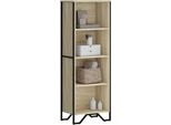 Maison Exclusive - Libreria In Rovere Sonoma 50X31X137,5 Cm Materiale Ligneo