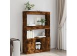 Maison Exclusive - Credenza Rovere Fumo 92X33X140 Cm In Legno Multistrato