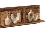 Best MöBel Armadio A Muro 70X16,5X30 Cm Effetto Legno Recuperato - Mensole A Muro Cloris New1485148 1Pacco