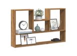 Maison Exclusive - Mensola Da Parete In Rovere Artigianale 99X15X60 Cm Materiale Ligneo