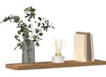 Bei Cloris Mensole Da Parete 4 Pz. Rovere Artigianale 40X10X1,5 Cm Materiale A Base Di Legno - Librerie Nuovo8723373 1Pacco