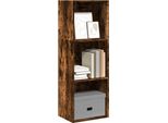 Libreria In Stile Elegante In Rovere Affumicato 40X30X114 Cm In Legno - Librerie Hommie6932681 1Parte