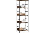 Maison Exclusive - Libreria Effetto Legno Antico 50X33X153 Cm Materiale Ligneo
