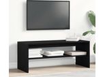 2025 Mobile Tv Moderno Look Rovere Nero 100X40X40 Cm Materiale Legno - Mobili Tv,Design 2472232 1Pacco