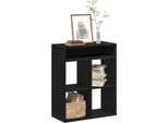Maison Exclusive - Libreria Nera 66X31X80 Cm Materiale Ligneo