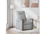 Poltrona Reclinabile Durevole In Tessuto Grigio Chiaro - Tv & Poltrona Reclinabile Octo4015013 1Pacco