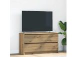 Mobile Tv In Stile Elegante Rovere Artigianale 100X35X54 Cm Materiale Legno - Mobili Tv Hommie6134618 1Pacco