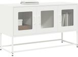 2025 Mobile Tv Cloris Bianco 100,5X39X60,5 Cm Acciaio Laminato A Freddo - Mobili Tv Vendita1223898 1Pacco