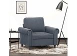 Poltrona Stabli Mobili Grigio Scuro 60 Cm Velluto - Divani Classici CC1779069 1Pz