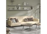 Divano Letto Semplice A 2 Posti In Velluto Crema - Classic Sofas DE6586857 1Parcel