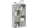 2025 Libreria Moderna Grigio Cemento 60X24X101,5 Cm Materiale A Base Di Legno - Librerie,Design 2365997 1Parte
