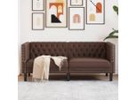 Design New Chesterfield Divano A 2 Posti In Pelle Marrone - Divani Classici Mobili2025 CHY2769810 1Pacco