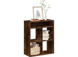 Maison Exclusive - Libreria In Rovere Affumicato 66X31X80 Cm Materiale Ligneo