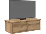 Maison Exclusive - Armadio A Muro In Rovere Artigianale 60X26X18,5 Cm Materiale Ligneo