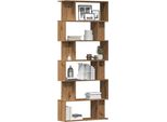 Best MöBel Libreria Artisan In Rovere 80X24X192 Cm In Legno - Librerie Cloris New5150568 1Pacco
