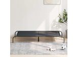 Design New Raised Dog Bed Black 150X90X20 Cm Textile And Steel - Letti Per Cani Furniture2025 CHY5516817 1Parcel