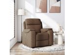 Sedia Reclinabile Design New Tessuto Marrone - Mobili Per Tv E Sedie Reclinabili2025 CHY3748678 1Pacco
