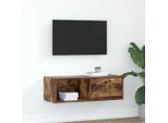 2025 Mobile Tv Cloris Rovere Fumé 80X31X25,5 Cm Materiale Legno - Mobili Tv Vendita3352199 1Pacco