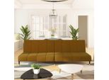 2025 Divano Letto Moderno A 2 Posti In Velluto Marrone - Divani Classici,Design 1954099 1Parte