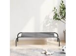 Design New Raised Dog Bed Grey 90X50X20 Cm In Tessuto Oxford E Acciaio - Letti Per Cani Mobili2025 CHY2143157 1Pacco