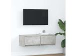 Mobile Tv Durevole Grigio Cemento 80X31X25,5 Cm Materiale A Base Di Legno - Mobili Tv Octo6683801 1Pacco