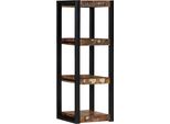 Stabli MöBel Mensola A Muro Multicolore 35X35X100 Cm In Legno Massiccio Di Recupero - Mensole A Muro CC3853562 1Pacco
