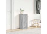 Bei Cloris Scarpiera Grigio Sonoma 29,5X34X76 Cm Materiale A Base Di Legno - Portascarpe Nuovo3640430 1Pacco