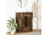 Design New Vetrina Credenza Con Cassetti E Ante In Rovere Fumé 73X31X90 Cm - Cassettiere MöBel2025 CHY8050576 1Pacco