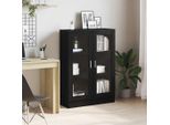 Best MöBel Libreria Quercia Nera Ottica 82,5X30,5X115 Cm - Librerie Cloris New2594851 1Pacco