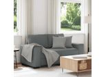 Best MöBel Divano A 2 Posti In Tessuto Grigio Scuro 120 Cm - Divani Classici Cloris New4385134 1Parcel