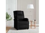 Bei Cloris Recliner In Ecopelle Nera - Poltrona Tv E Reclinabile Nuovo2980951 1Pz
