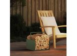 Pratica Rastrelliera Per Legna Da Ardere Verde Oliva 40X40X40 Cm Acciaio Laminato A Freddo - Rastrelliere Per Legna Da Ardere ,Mobili Di Design 2875479 1Pacco