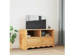 Maison Exclusive - Mobile Tv Drammen Rovere 99 X 43 X 55 Cm Legno Massello Di Pino