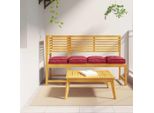 2025 Cuscini Moderni In Pallet Per Seduta Adatta 4 Pezzi Rosso Vino 40 X 40 X 8 Cm - Cuscini Per Mobili Da Giardino, Design 4149011 1Pacco
