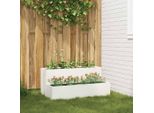 Bei Cloris Vaso Da Giardino Bianco 100 X 60 X 45 Cm In Acciaio - Aiuole Nuovo8051486 1Pacco