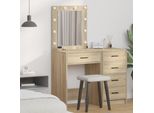 Comodino Durevole Rovere Sonoma 50 X 41 X 135 Cm Materiale A Base Di Legno - Comodini Octo9039649 1Pacco