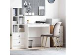 2025 Moderne BüRomöBel - Scrivania Bianca 80 X 50 X 76 Cm Materiale A Base Di Legno - Scrivanie,Design 4910134 1Pacco