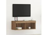 Maison Exclusive - Mobile Tv In Rovere Artisan 80 X 30 X 30 Cm Materiale Ligneo