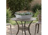 Vaso Da Giardino Stabli 5 Pezzi Argento 50 X 50 X 15 Cm - Letti CC1841490 1Pacco