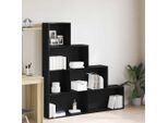Maison Exclusive - Libreria Effetto Rovere Nero 155 X 24 X 160 Cm