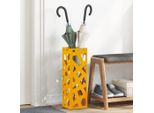 Porta Ombrellone Durevole Senape 15,5 X 15,5 X 49 Cm Metallo - Porta Ombrellone Octo1990816 1Pacco