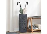 Design New Portaombrelli Antracite 15,5 X 15,5 X 49 Cm Metallo - Portaombrelli Mobili2025 CHY6731058 1Pacco