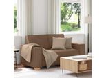2025 Divano Moderno A 2 Posti Marrone 120 Cm Tessuto - Divani Classici,Design 2516023 1Pacco