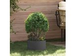 Stile Elegante Giardino 5 Pezzi Nero 30 X 30 X 20 Cm Acciaio - Biancheria Da Letto Hommie8147573 1Pacco